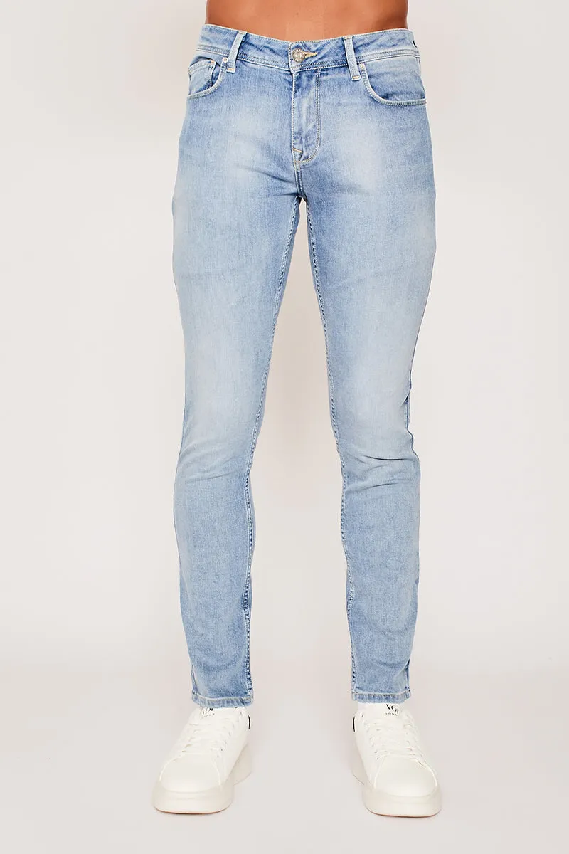 ADF Tapered Jean - Ice Blue