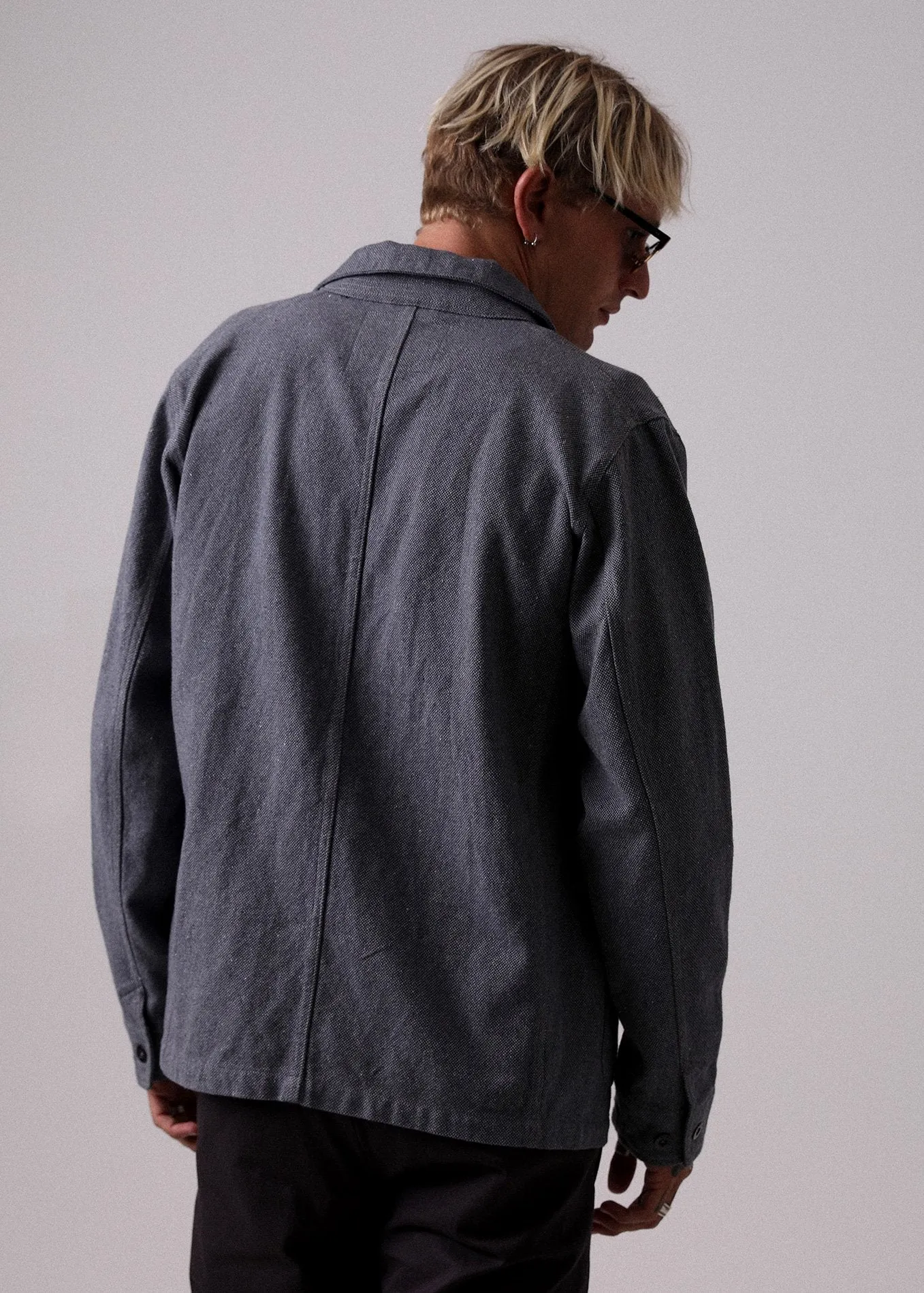 Afends Mens Culture Wave Chore - Hemp Jacket