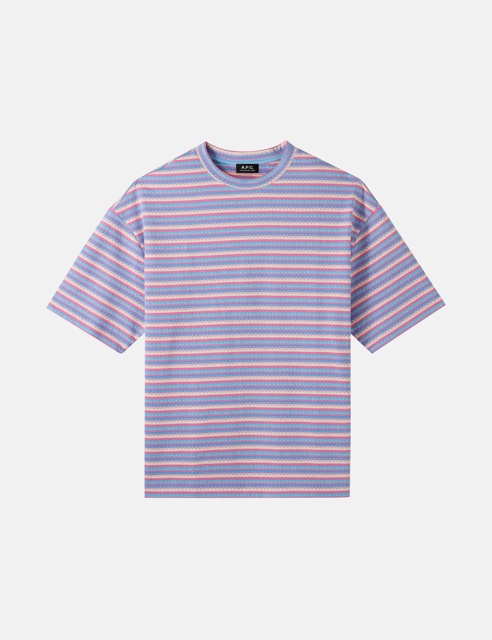 A.P.C. Bahia T-Shirt - Multi Blue