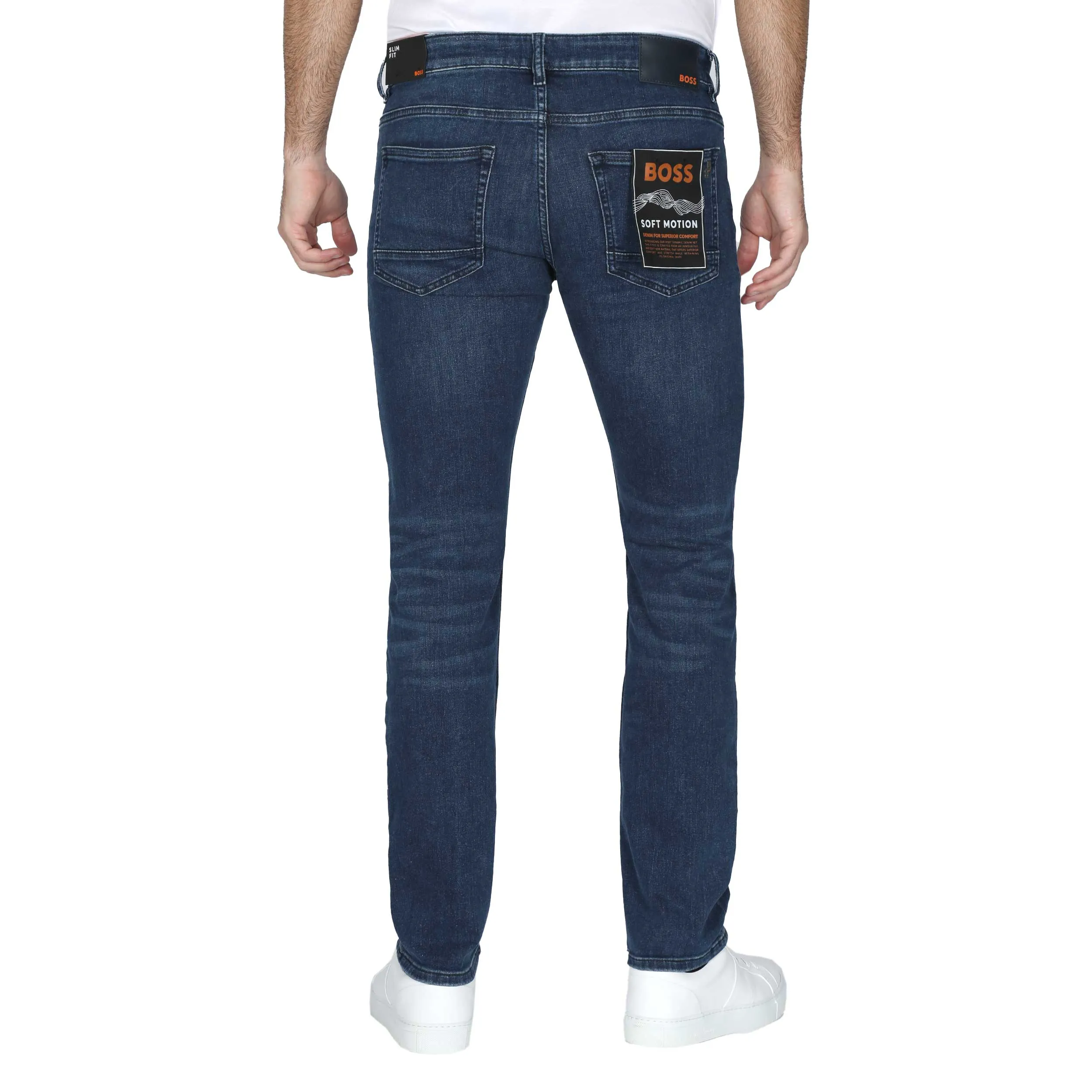 BOSS Delaware BC P Jean in Mid Blue Denim