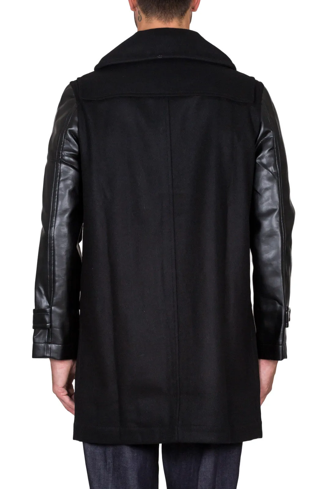 Contrast Panel Coat