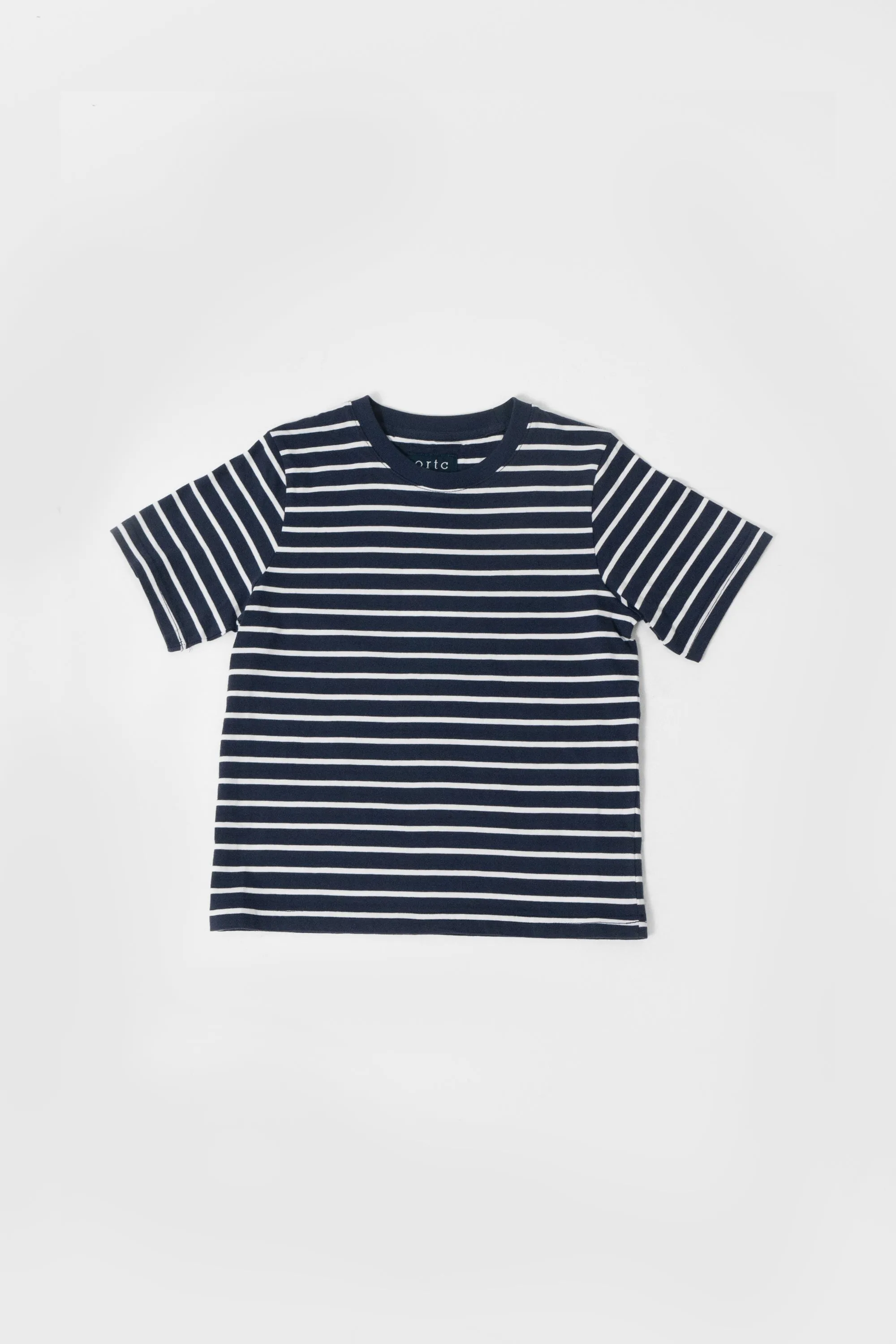 Jnr Louis Stripe T Shirt Navy