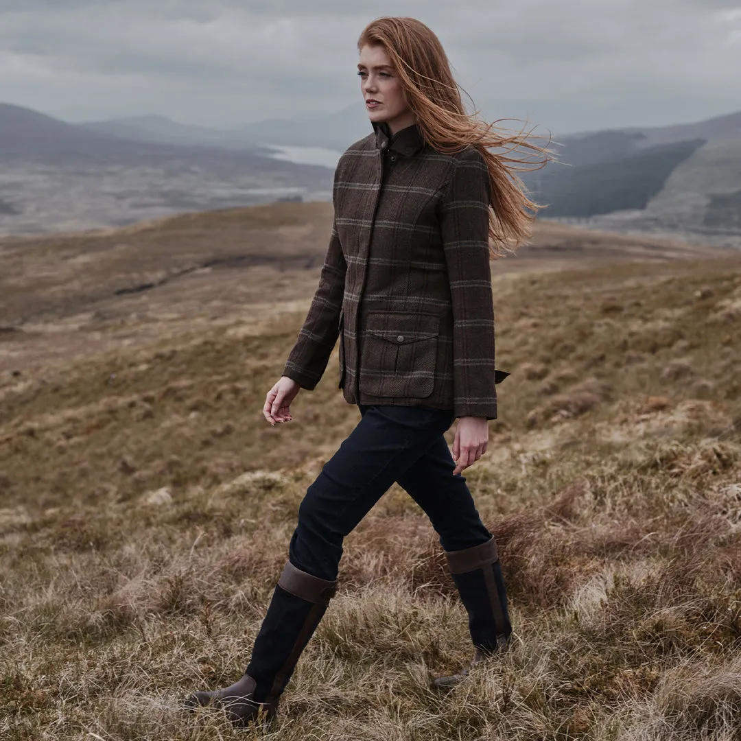 Musselburgh Ladies Tweed Field Coat by Hoggs of Fife