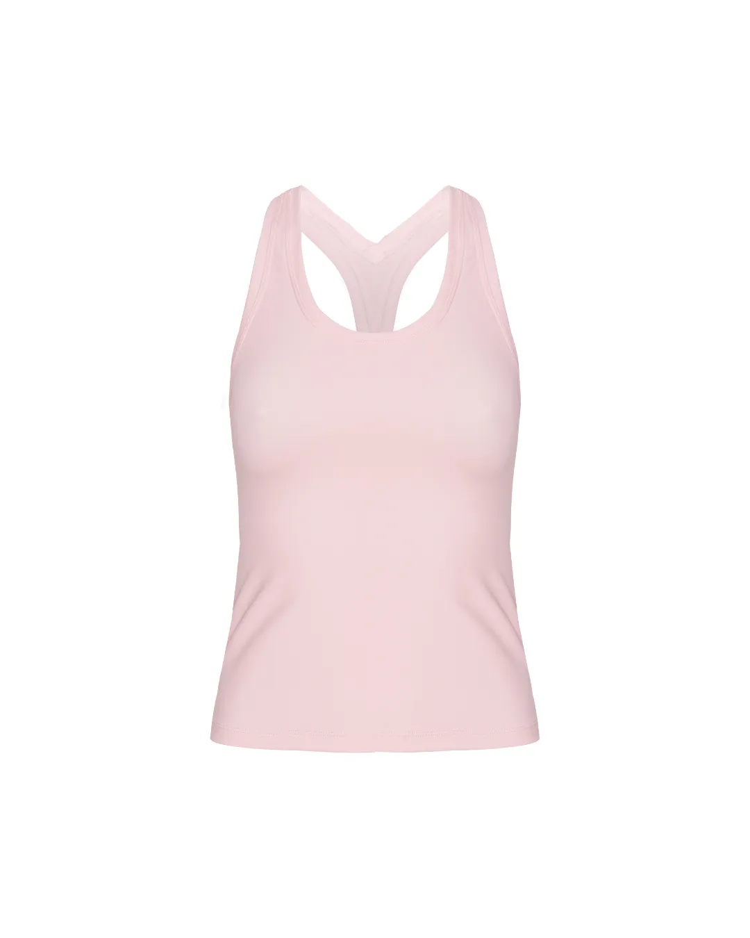 Neaty Racer Tank Top - Soft Pink