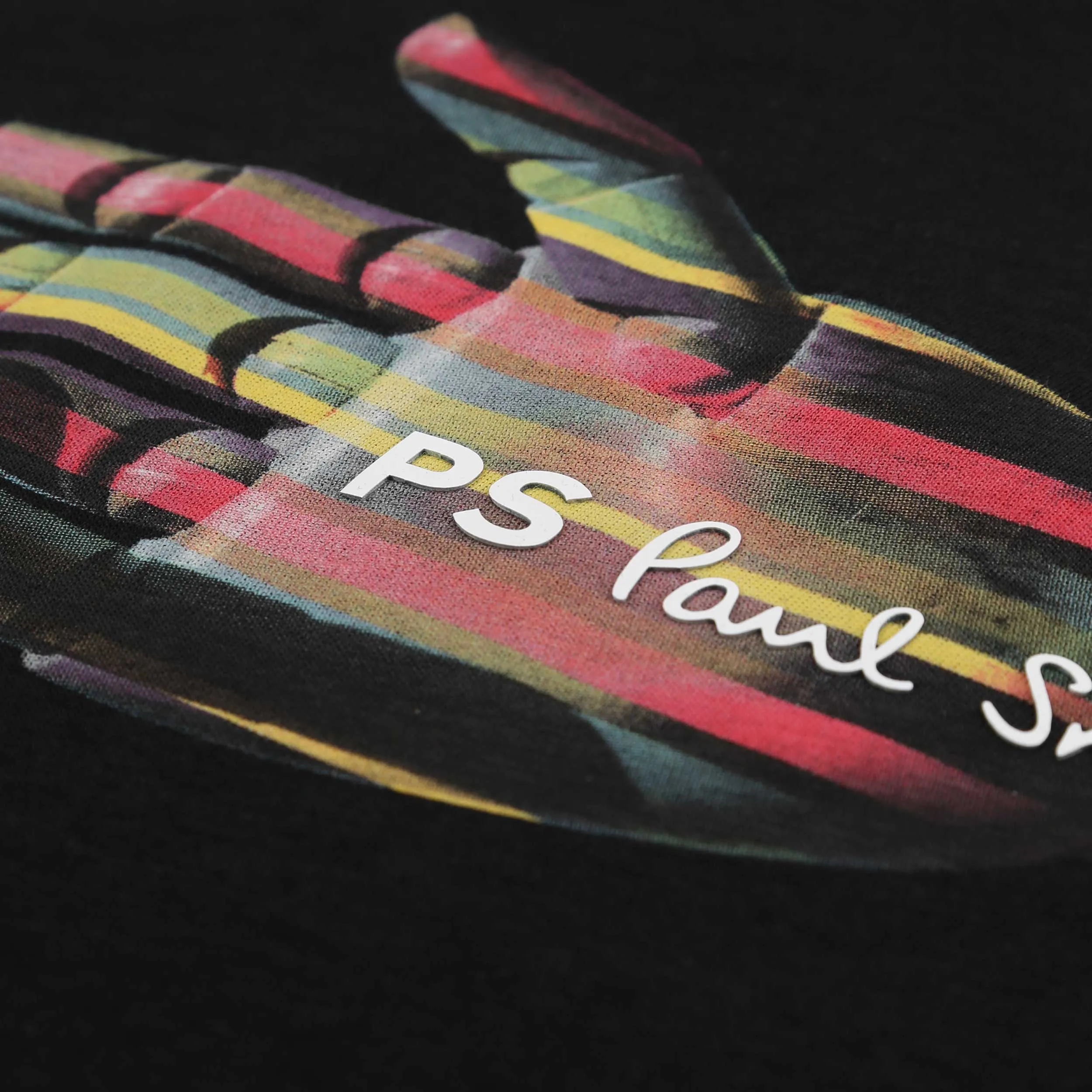 Paul Smith Hand T Shirt in Black