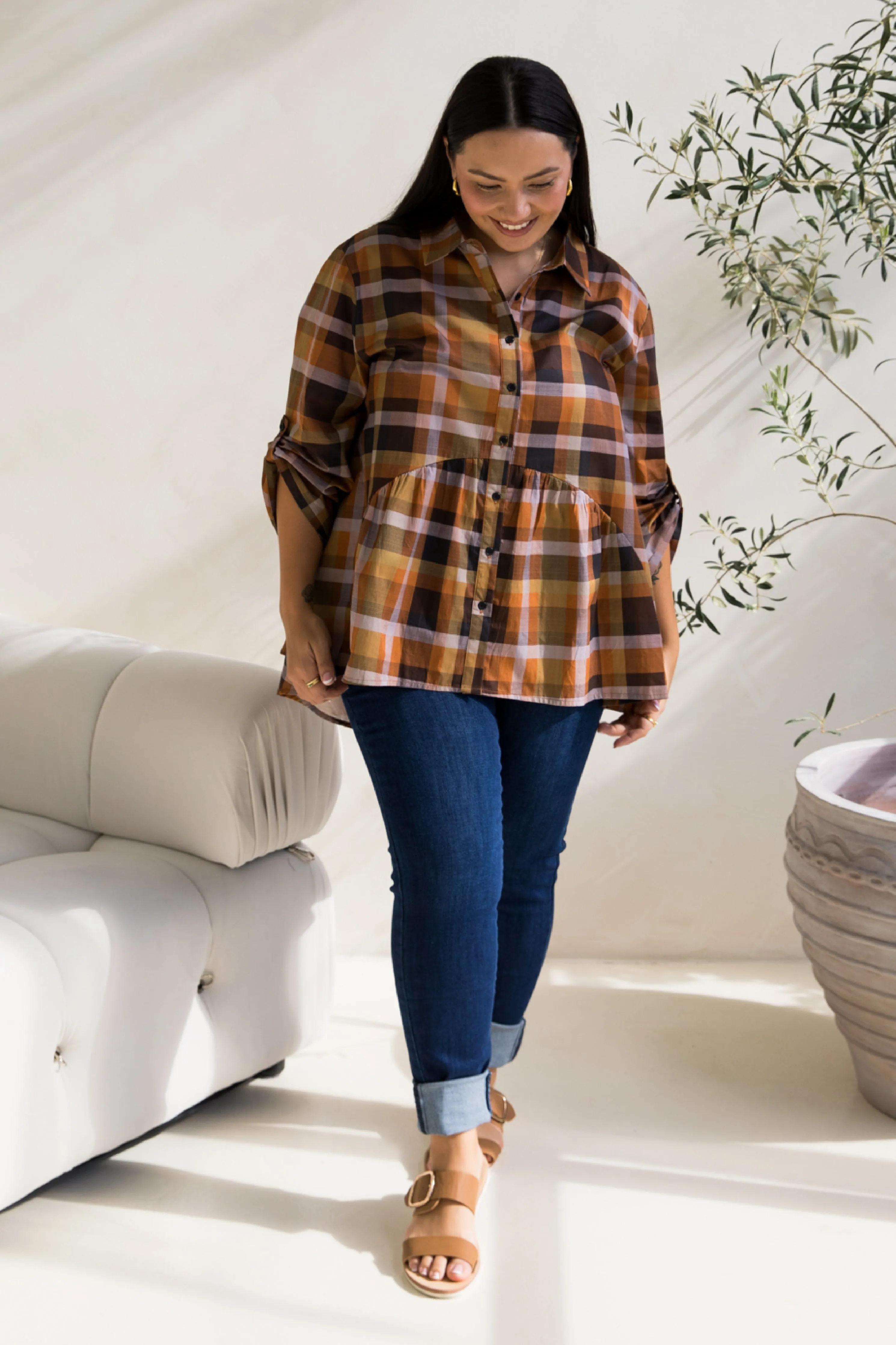 Soho Shirt | Fall Check | FINAL SALE