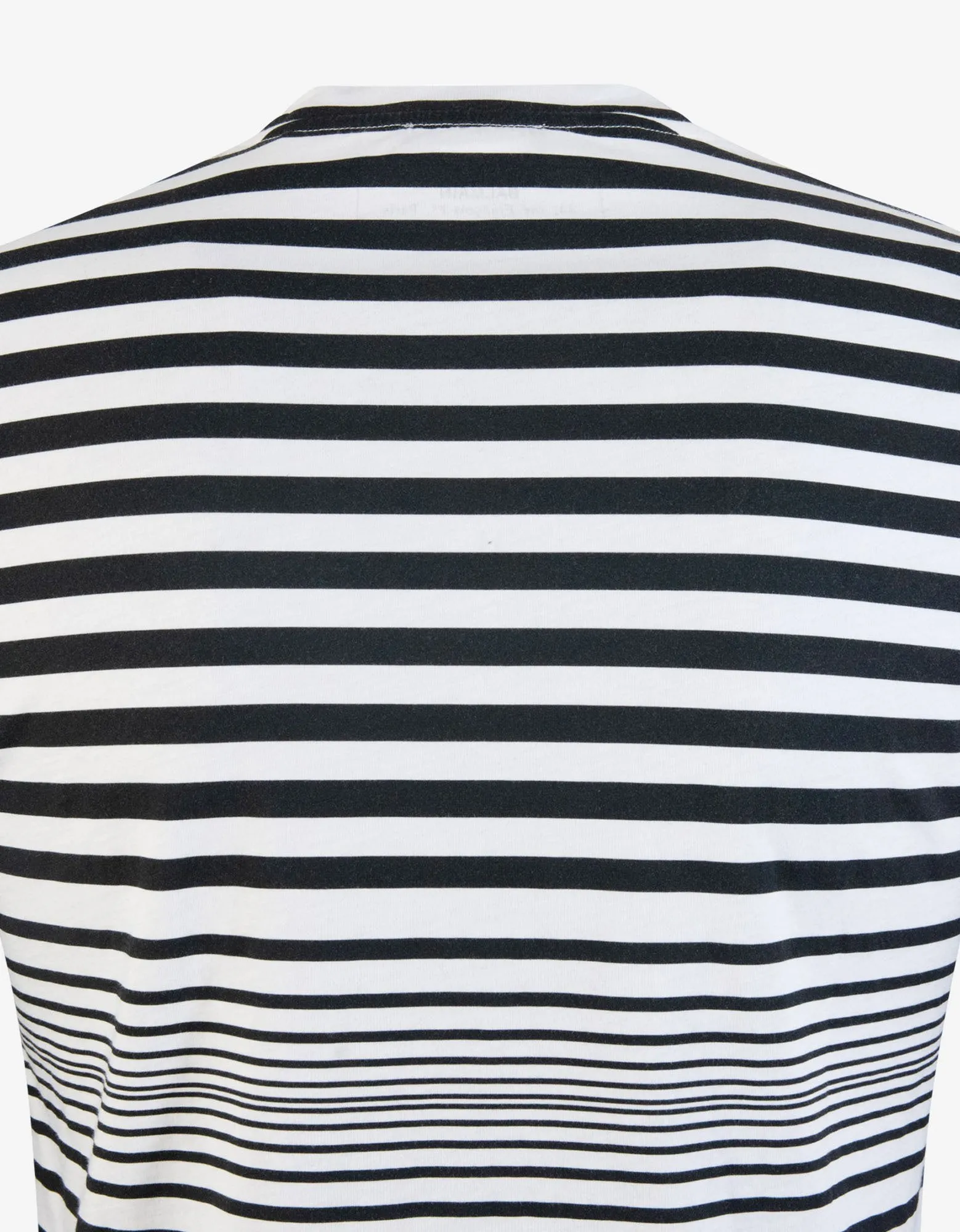 Striped Island Print T-Shirt -