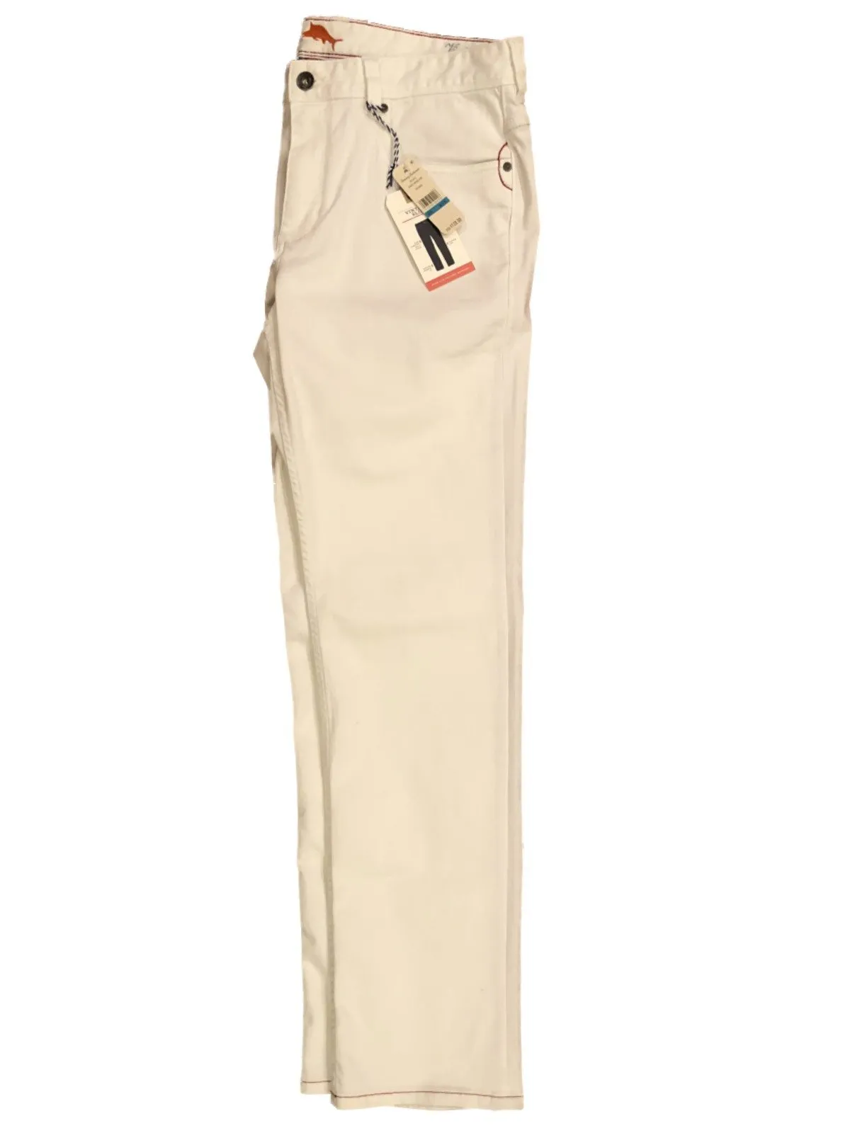 Tommy Bahama Caicos Vintage Slim Fit White Denim Pants